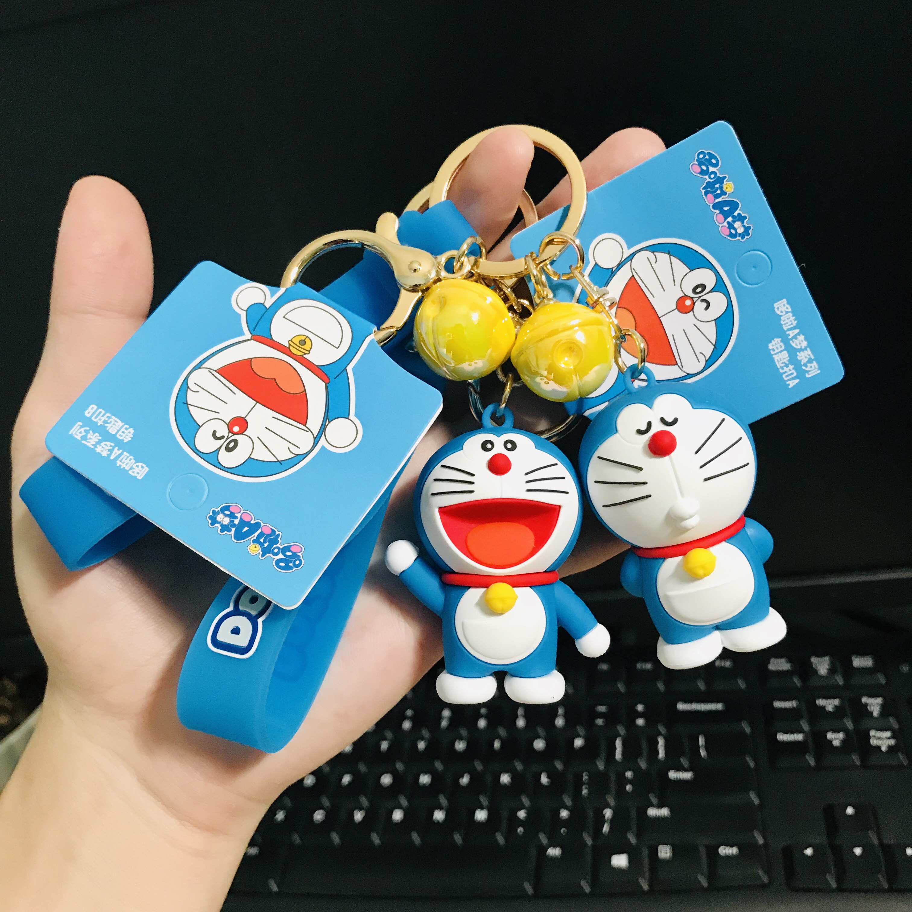 Móc khóa Mèo máy đáng yêu SIÊU XỊN