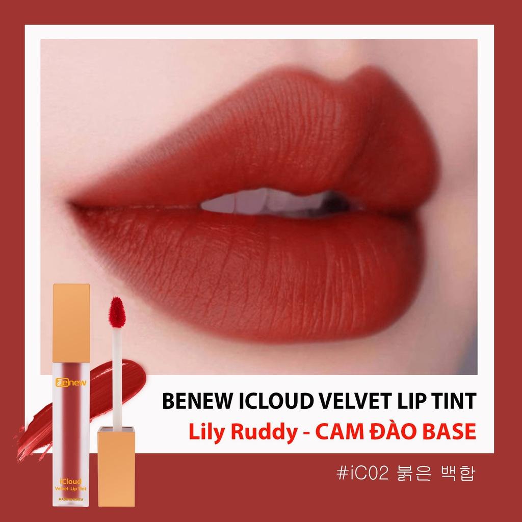 Son kem lì - Benew iCloud Velvet Lip Tint