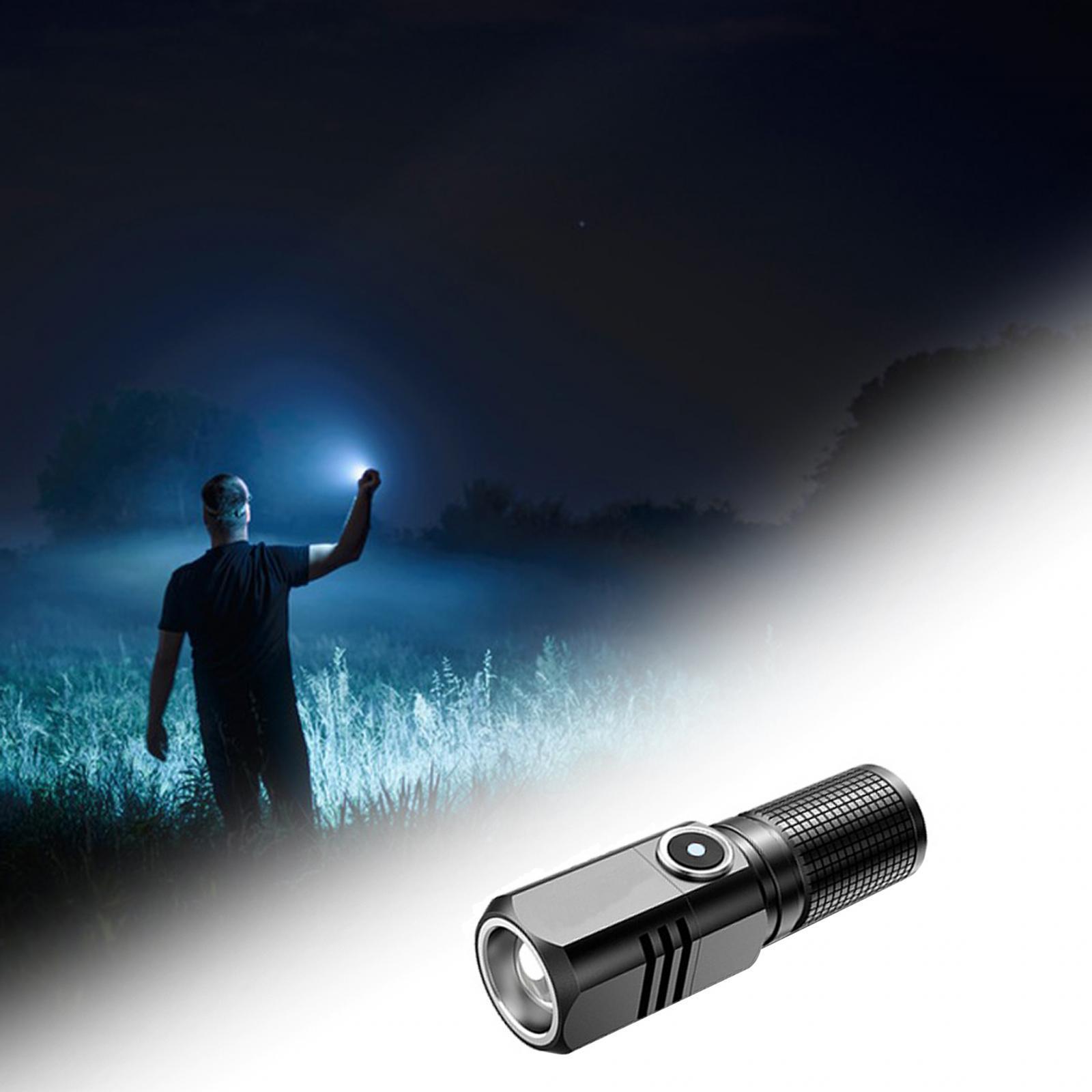 Mini Flashlight LED Flashlight 3 Modes Torch Aluminum Alloy Waterproof Handheld Torch Light Flashlight for Outdoor Home Tent Hiking