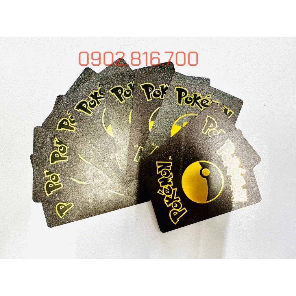 Thẻ Bài Pokemon card kim loại Mạ Vàng - Bài Pokemon Mạ Vàng BoardGame Vmax-Đồ Chơi Trẻ Em Cho Bé Trai Bé Gái