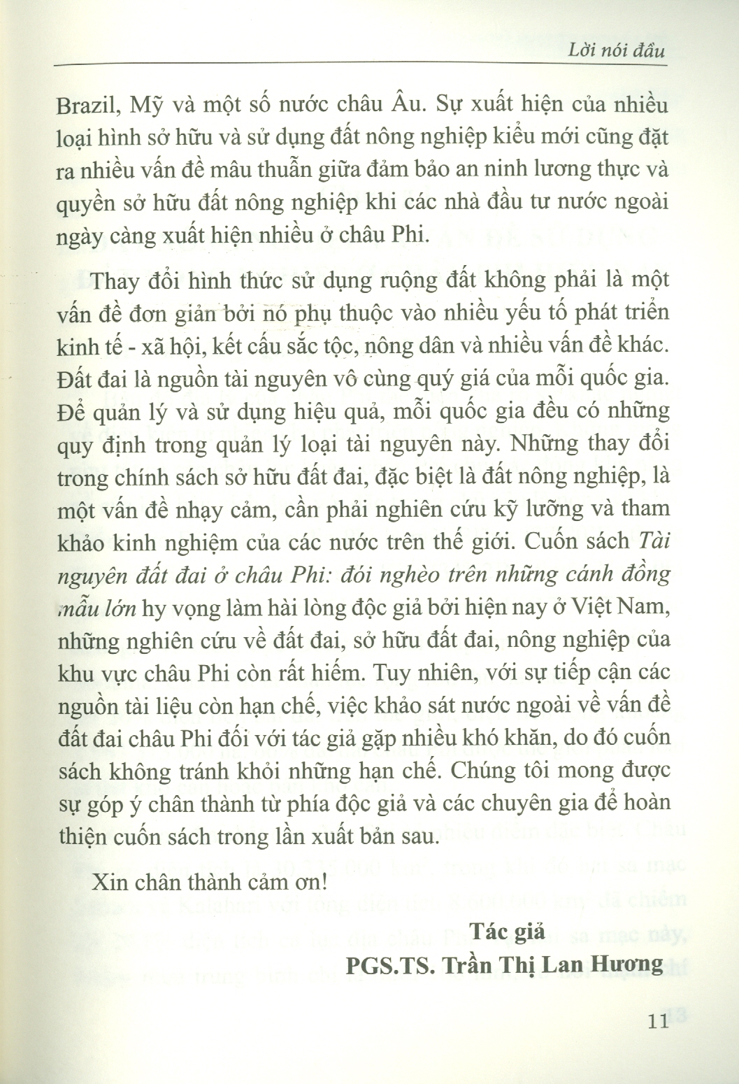 Tài Nguyên Đất Đai Ở Châu Phi: Đói Nghèo Trên Những Cánh Đồng Mẫu Lớn (Sách chuyên khảo)