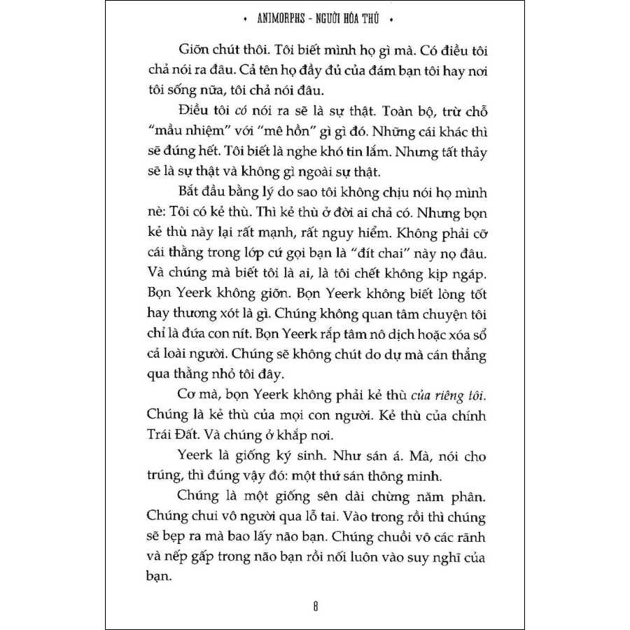 Animorphs - Người Hóa Thú (Tập 10) : Người Máy