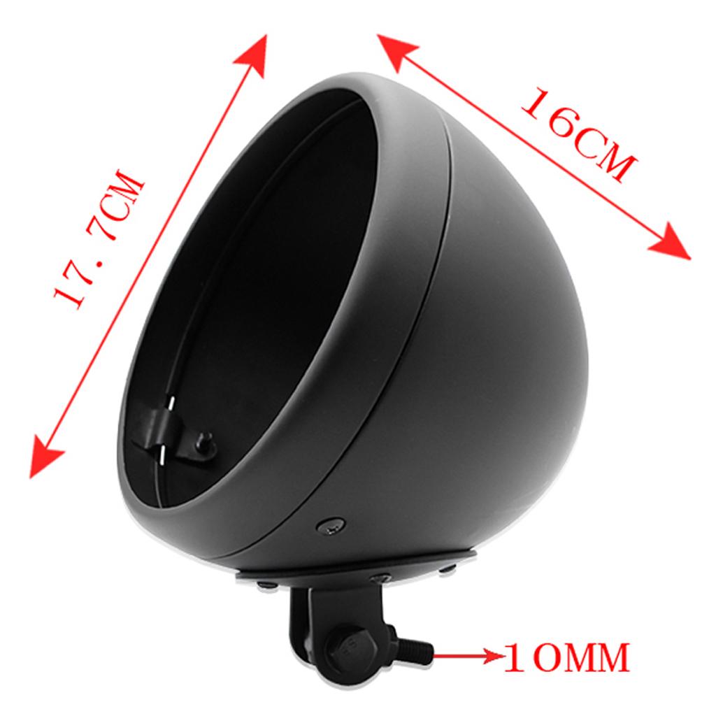 Universal Replacement Motorcycle Headlight Cover Housing Holder Protective Cover For Halley FLST FXST