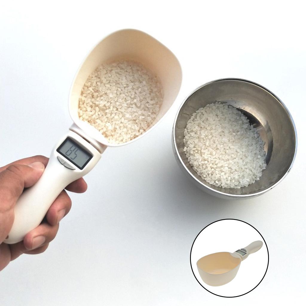 Precise Cat Pet Food Spoon Scale Kitchen Seasoning Weighting Spoon 800g/0.1g