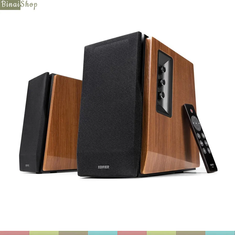 Edifier R1700BT+ - Loa Bookself Kiểm Âm, Bluetooth 5.3, Hi-Res Audio, Công Suất 66W - Hàng Chính Hãng