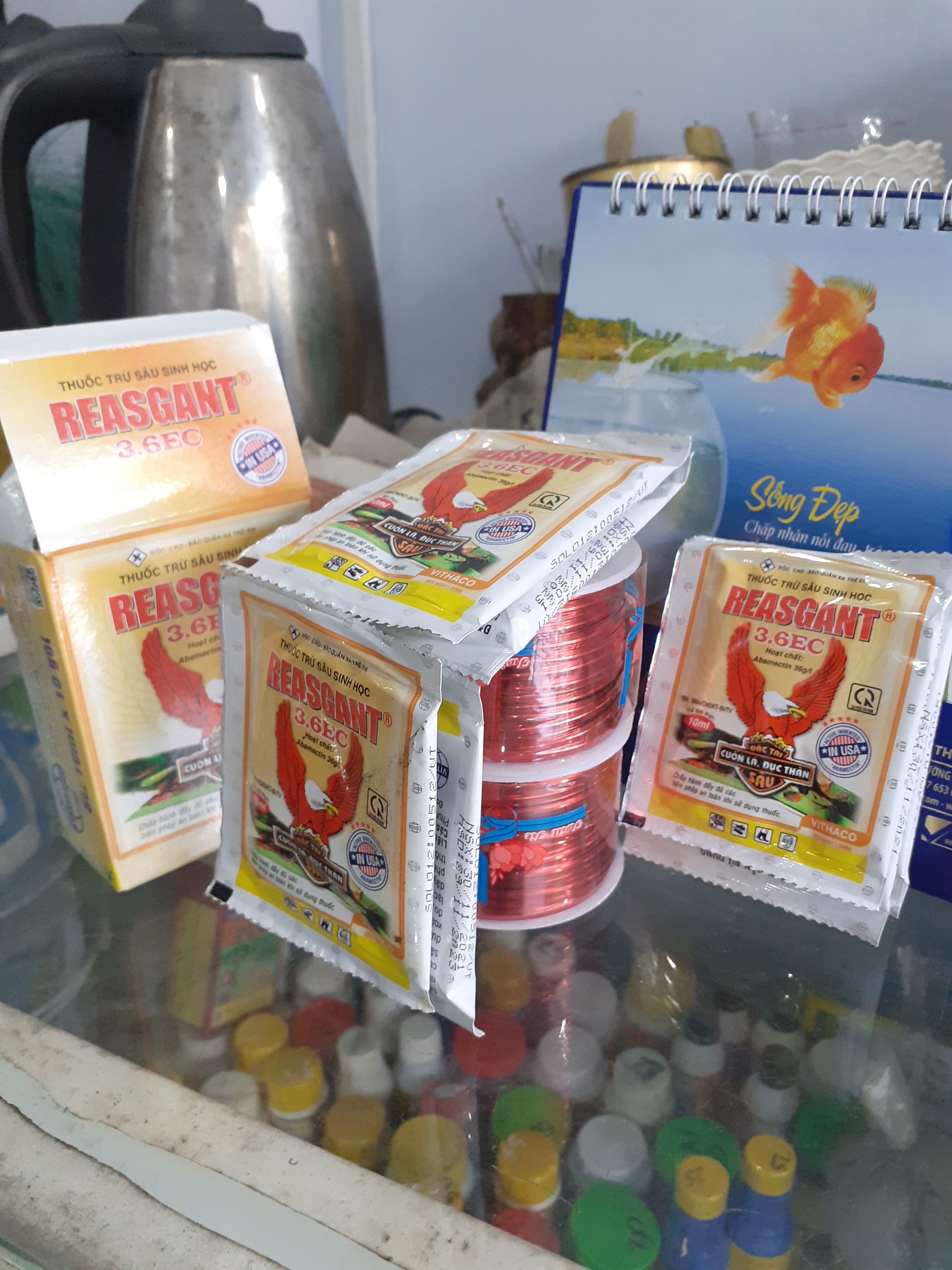 1 gói thuốc trừ sâu sinh học reasgant