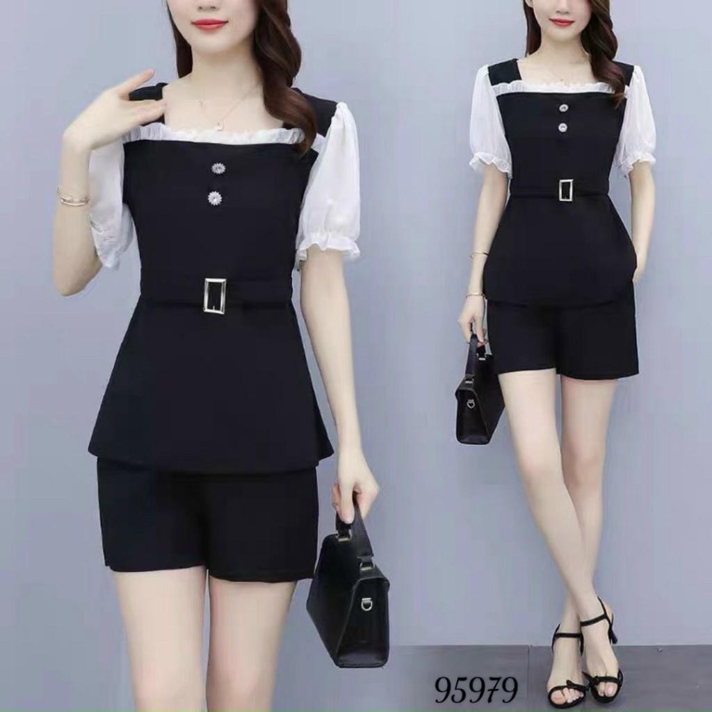 SET TRANG PHỤC NỮ NGẮN QUẦN NGẮN TAY ÁO SIÊU XINH , TÔN DÁNG PHONG CÁCH