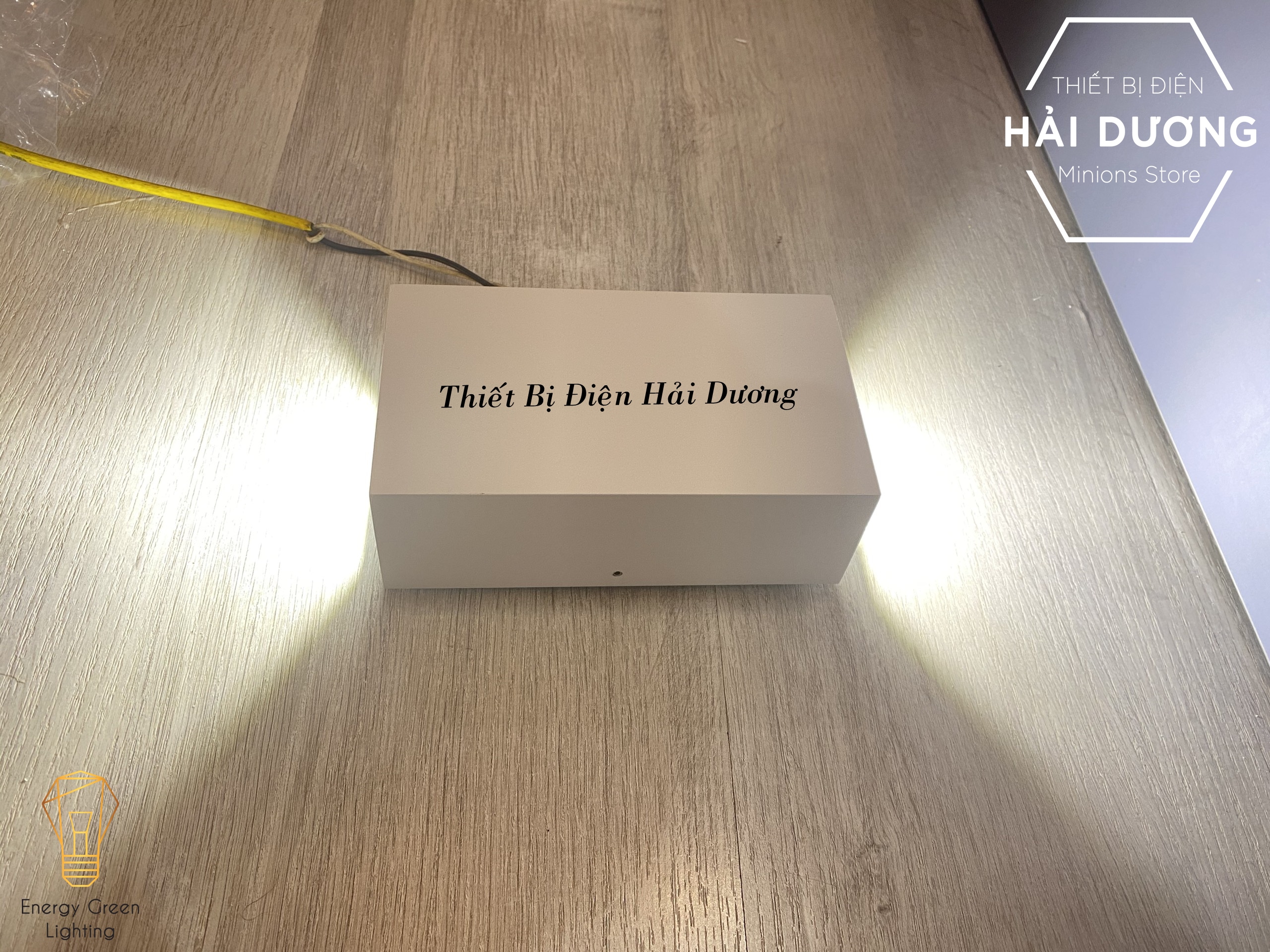 Đèn Tường Led Lonstar Hình Chữ Nhật Chống Nước 8132 - 2 Đầu Chiếu Sáng - Công Suất 10w - Decor Trang Trí