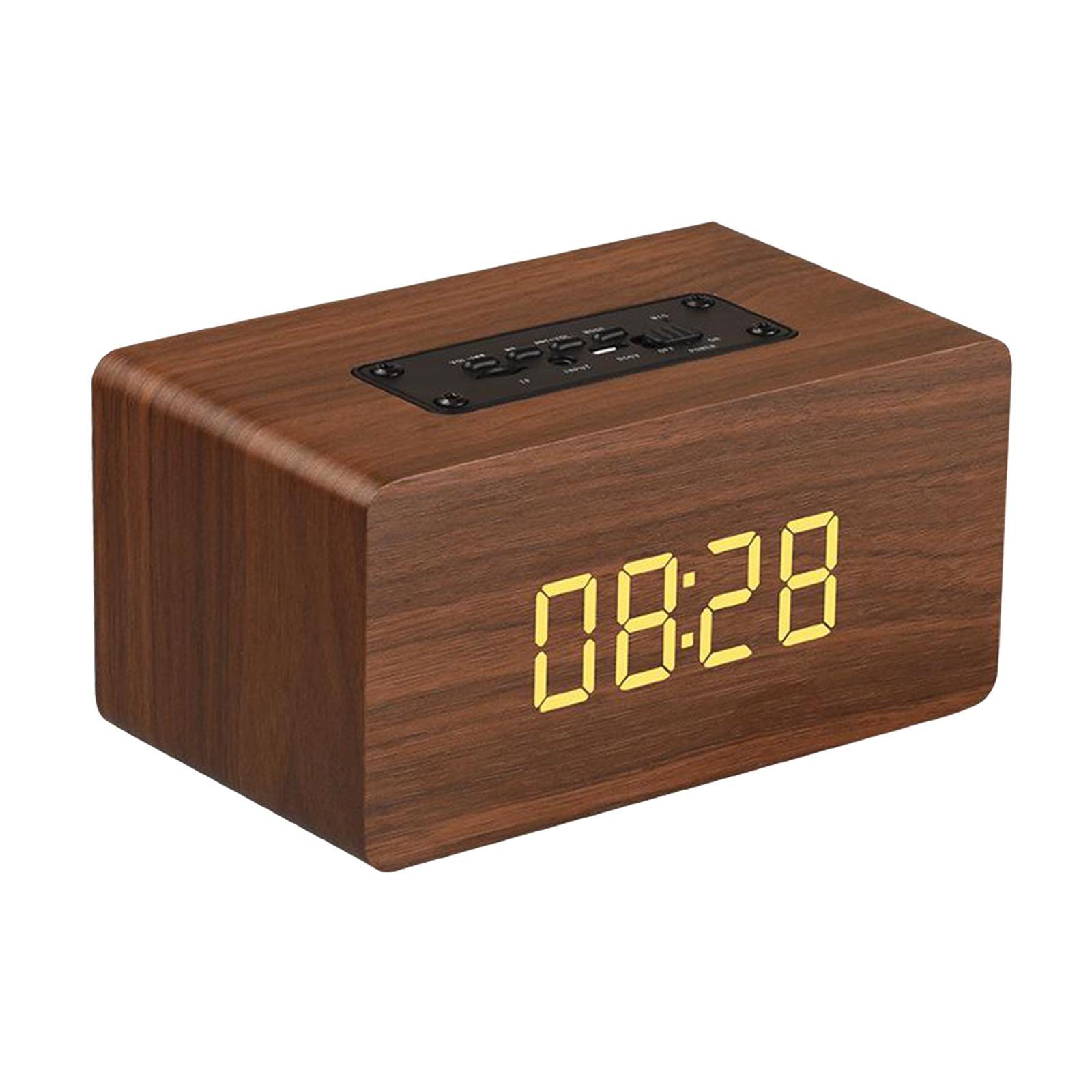 Bluetooth Portable Wooden Soundbar Audio Player for Home Office Computer