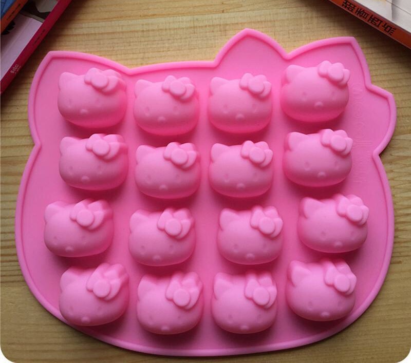 Khuôn silicon mèo kitty