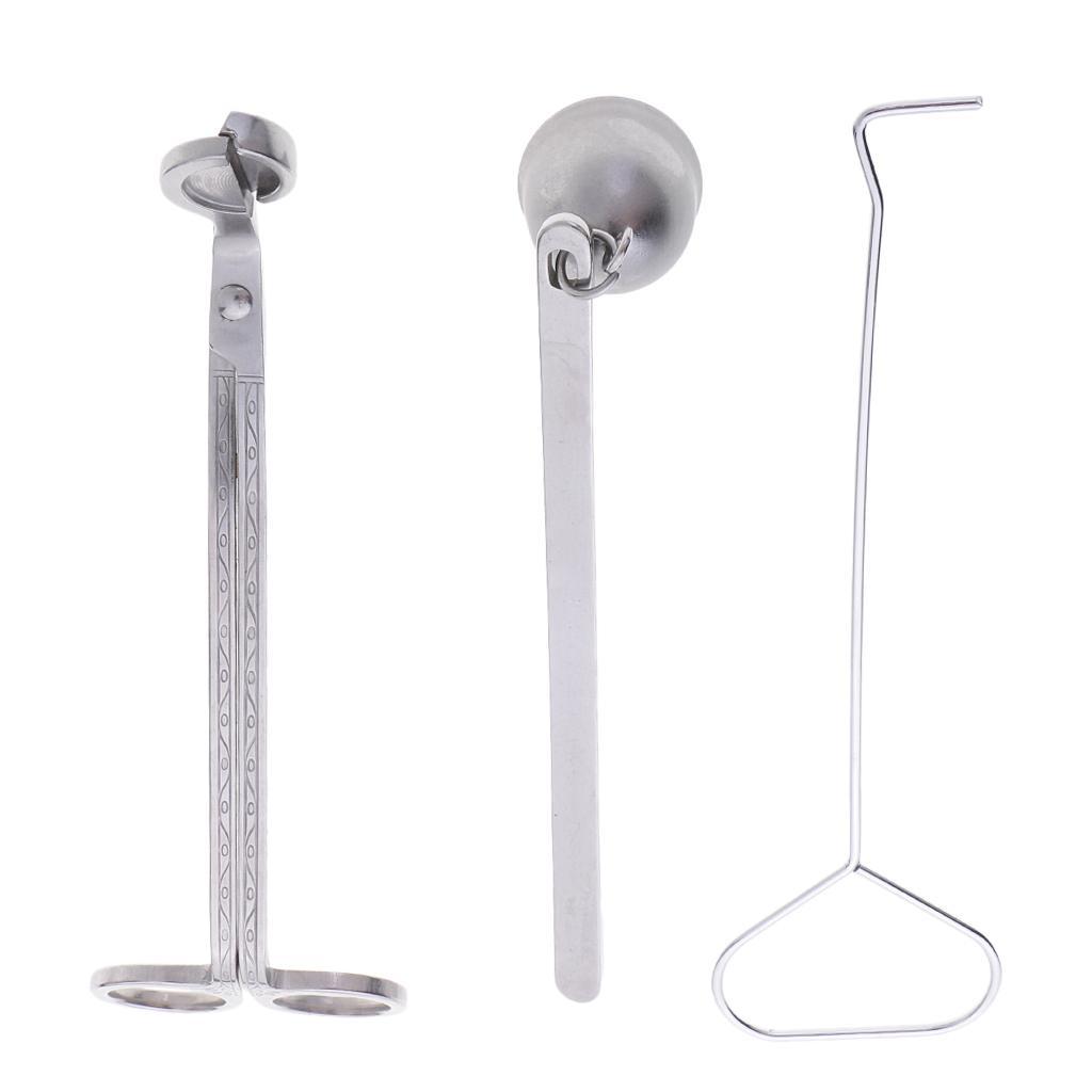 3Pcs Candle Accessory Set Candle   , Candle Dipper, Candle Snuffer