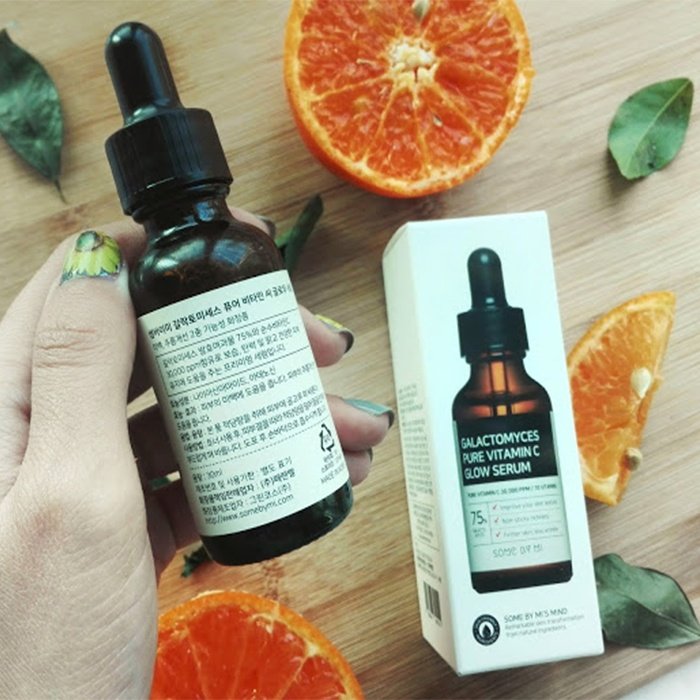 Tinh Chất Dưỡng Trắng, Chống Lão Hóa Nuôi Dưỡng Làn Da Sáng Mịn Some By Mi Galactomyces Pure Vitamin C Glow Serum