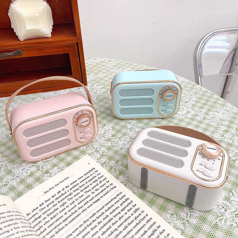 Loa Bluetooth Mini Sothing DW13 Vintage Retro Âm Thanh 3D, Decor Phòng Ngủ, Quà Tặng- Hàng chính hãng