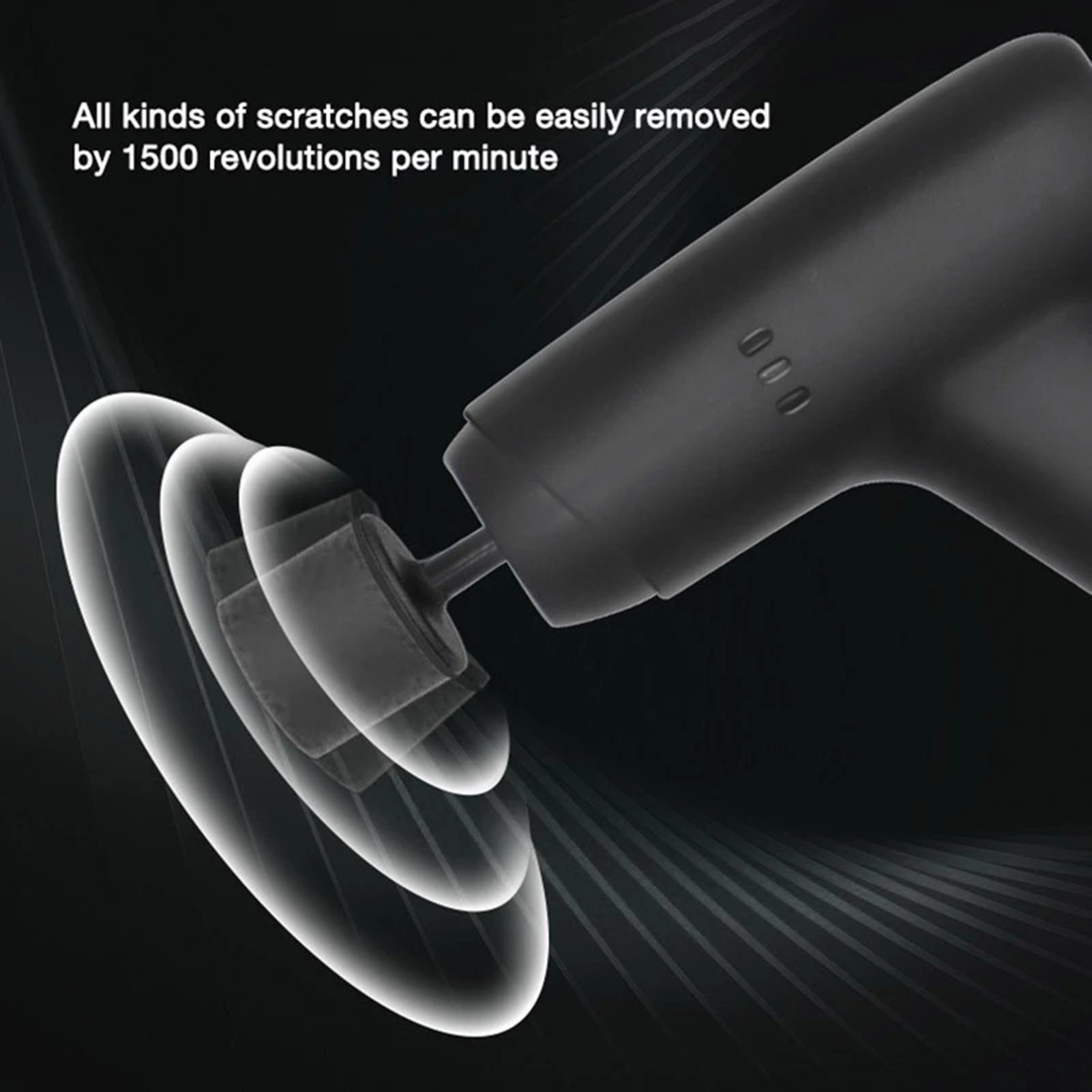 Wireless Mini Car Polisher Portable Polishing Machine Cordless Waxing Tools Car Waxing Electric Cleaning Brush Handheld