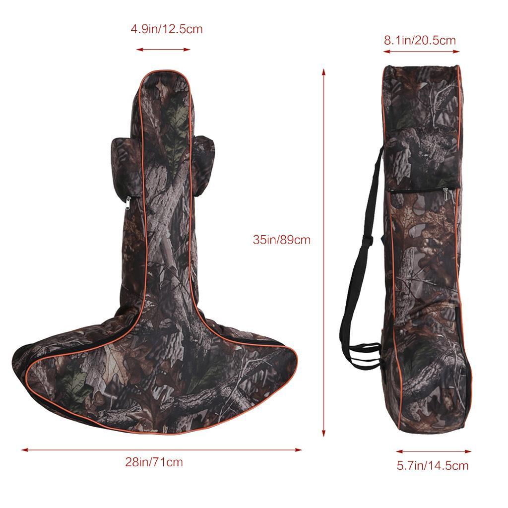 Portable Lightweight Archery Hunting Shooting T Shaped Bow Bag Case
