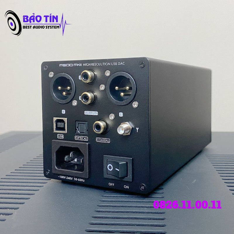 [Ảnh thật] [Chính hãng] DAC SMSL M500MKII – 32 Bit / 768kHz/DSD 512 Chất Âm Tinh Tế Tặng Dây Quang Audioquest