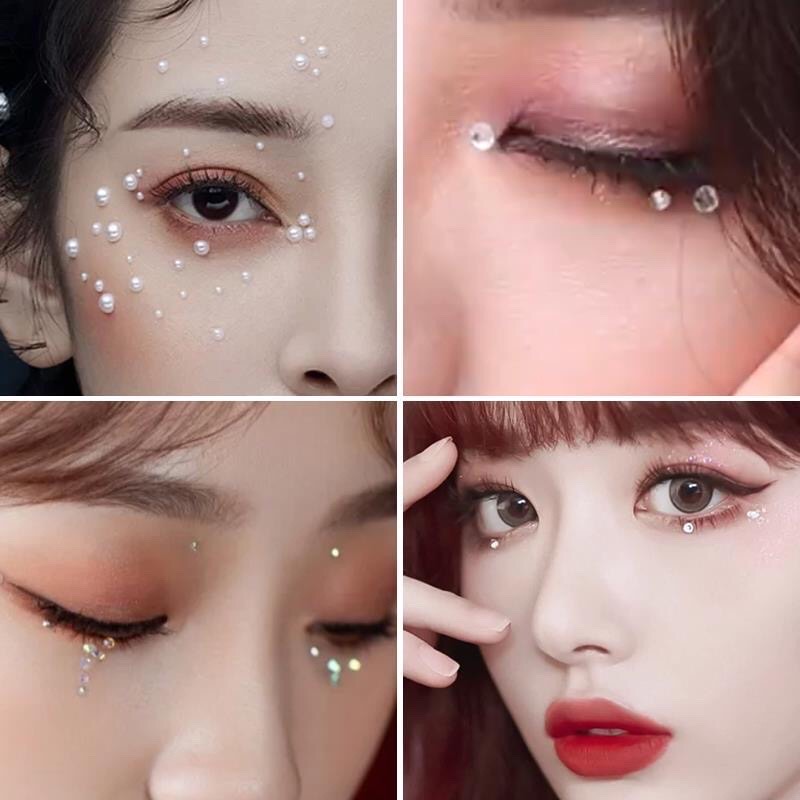 Phụ Kiện Đá Đính Mắt Make up trang điểm thoải mái kết hợp sáng tạo nhiều concept chụp ảnh