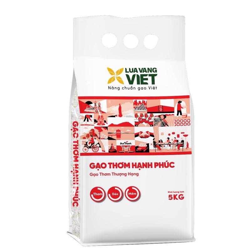 Gạo Thơm Hạnh Phúc bao 5kg