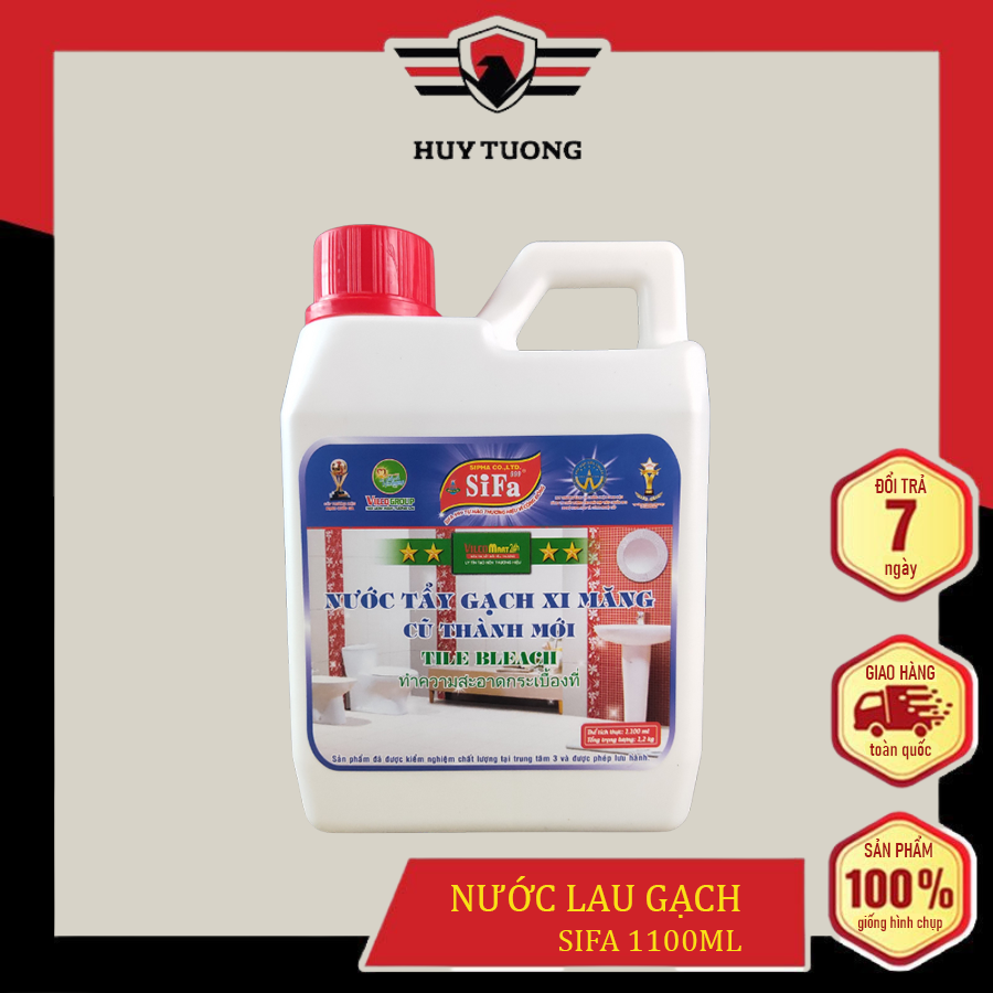 Nước tẩy xi măng Sifa , nước tẩy gạch vệ sinh nhà cửa cao cấp