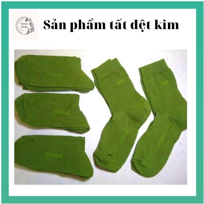 Tất vớ xanh vớ CA vớ BĐ vớ SĨ Q dệt kim hà nội combo 10 đôi SQ CA BĐ