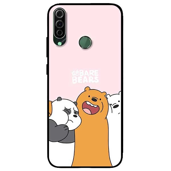 Ốp lưng dành cho Vsmart Joy 3 mẫu 3 Chú Gấu Ôm