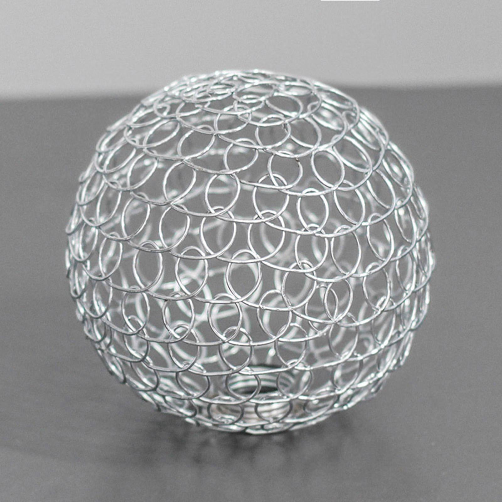 Geometric Globe Lampshade Pendant Wire Cage Chandeliers Metal Hollow Out Lamp Shade Light Shade for Replacement Table