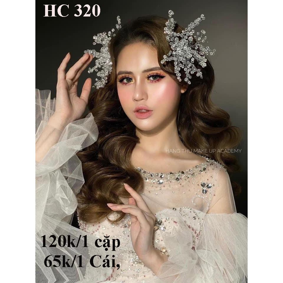 Phụ kiện cưới, hoa cài cô dâu(HC 320)