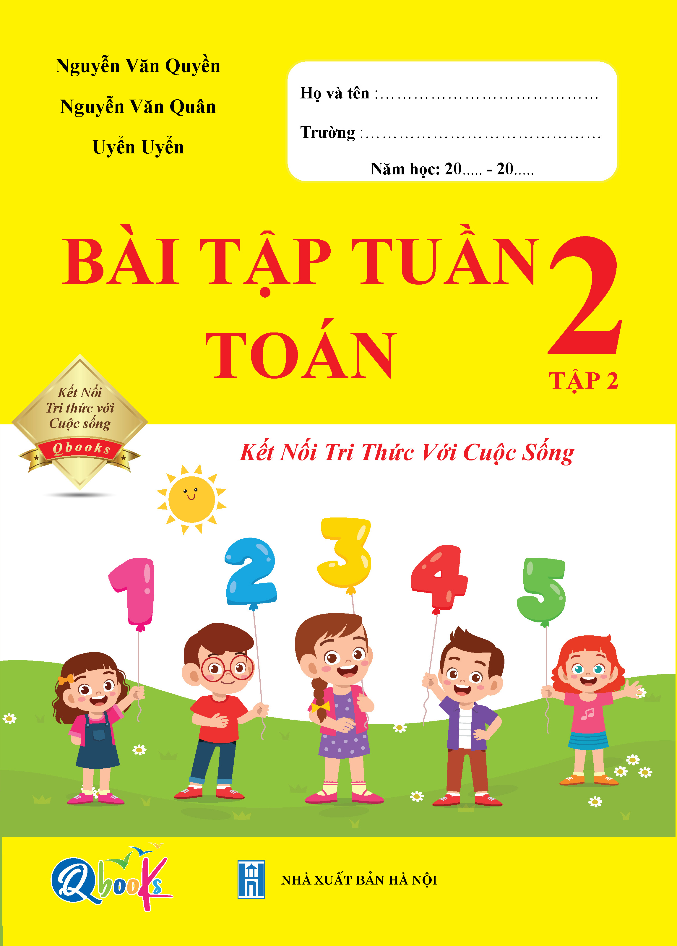 Combo Bài Tập Tuần Toán và Tiếng Việt 2 - Kết nối tri thức với cuộc sống - Tập 2 (2 cuốn)