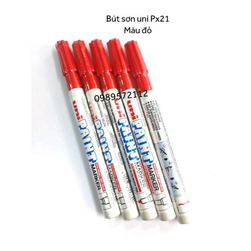 Bút sơn uni PX21-vẽ giày-vẽ lốp- bút repaint loại bé nét 0.8mm-1.2mm