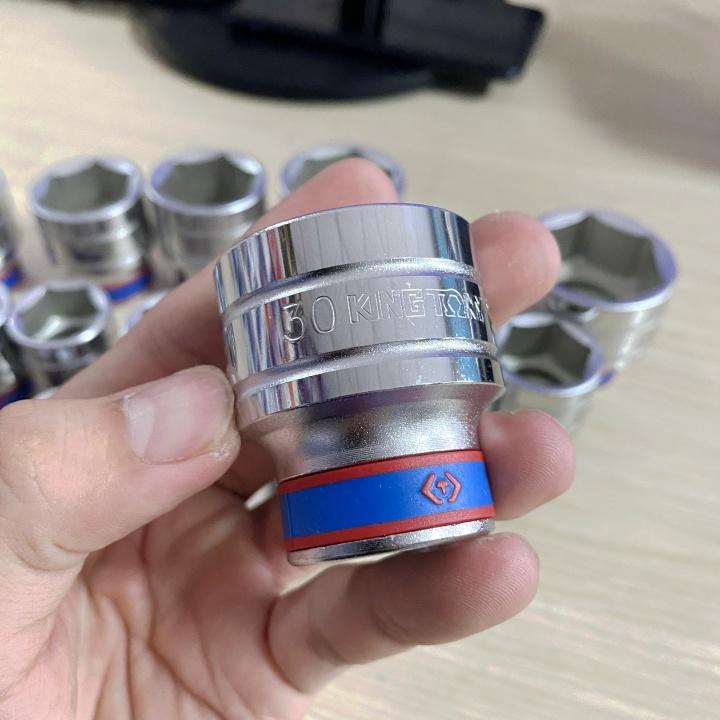 Tuýp 1/2 trắng ngắn KINGTONY 4335 6 cạnh TỪ 8-36mm