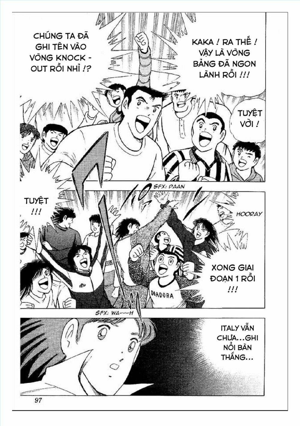 captain tsubasa : world youth (part 2) chapter 55 57