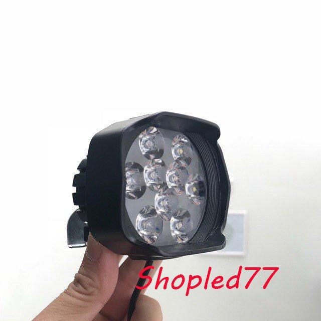 Đèn Trợ Sáng Mini Siêu Sáng Lắp Cho Nhiều Dòng Xe