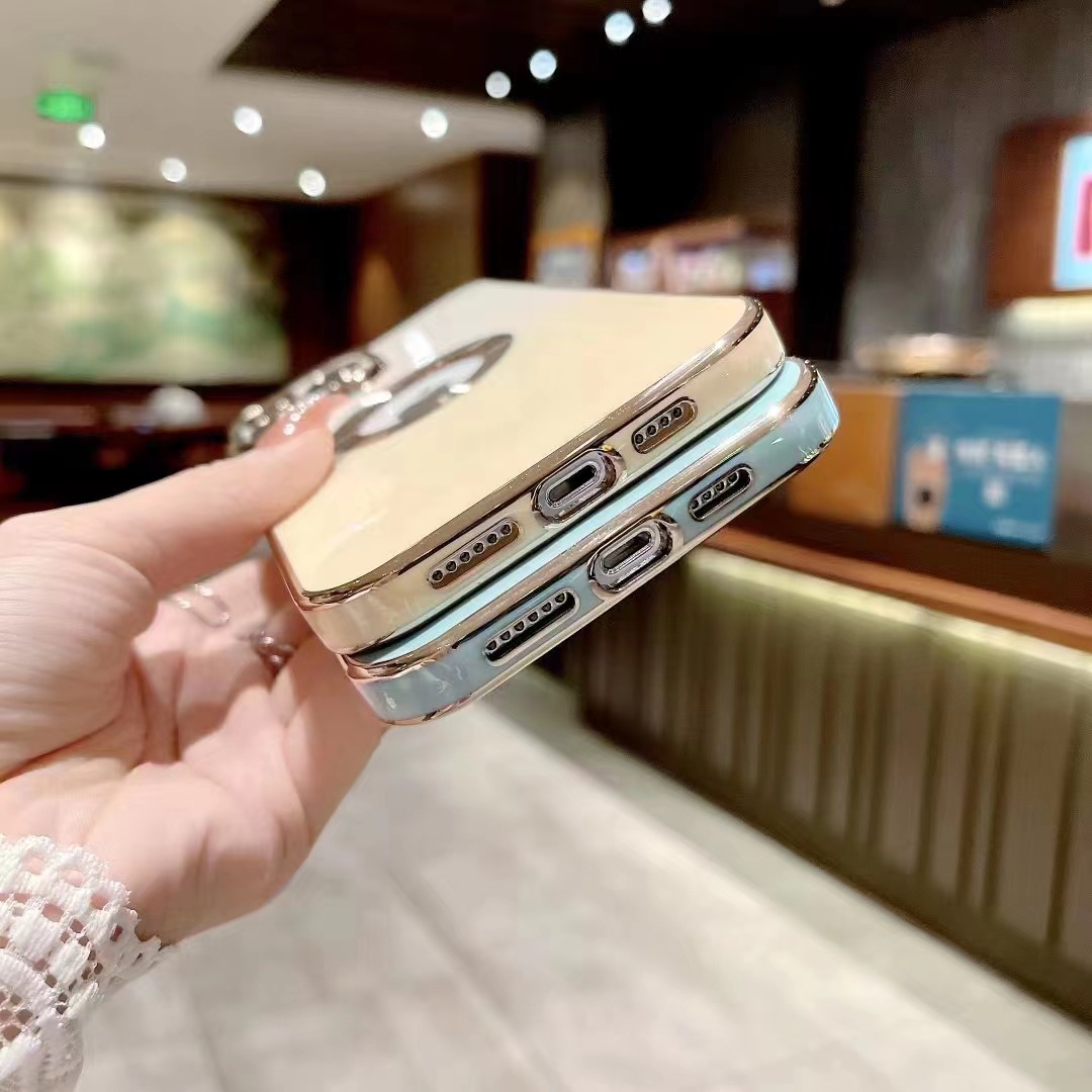 Ốp lưng hở táo loang màu sang trọng dành cho iPhone 7Plus,8Plus,XsMax,11,11ProMax,12ProMax,13,13ProMax