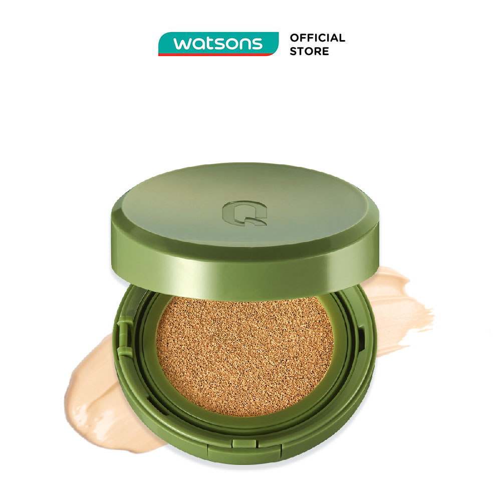 Phấn Nước Glamrr Q Vegan Super Cover Cushion 15G - .02 Naturalbeige