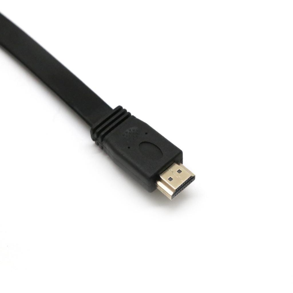 0.98ft HDMI FLAT Cable V1.4 3D 1080P Ethernet for HDTV LED XBOX PS3 BLURAY