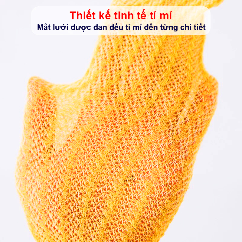 Vớ tất lưới cổ cao cho bé 0-3 tuổi chất cotton chống muỗi chống trơn trượt hình thú đủ màu sắc bắt mắt – T019