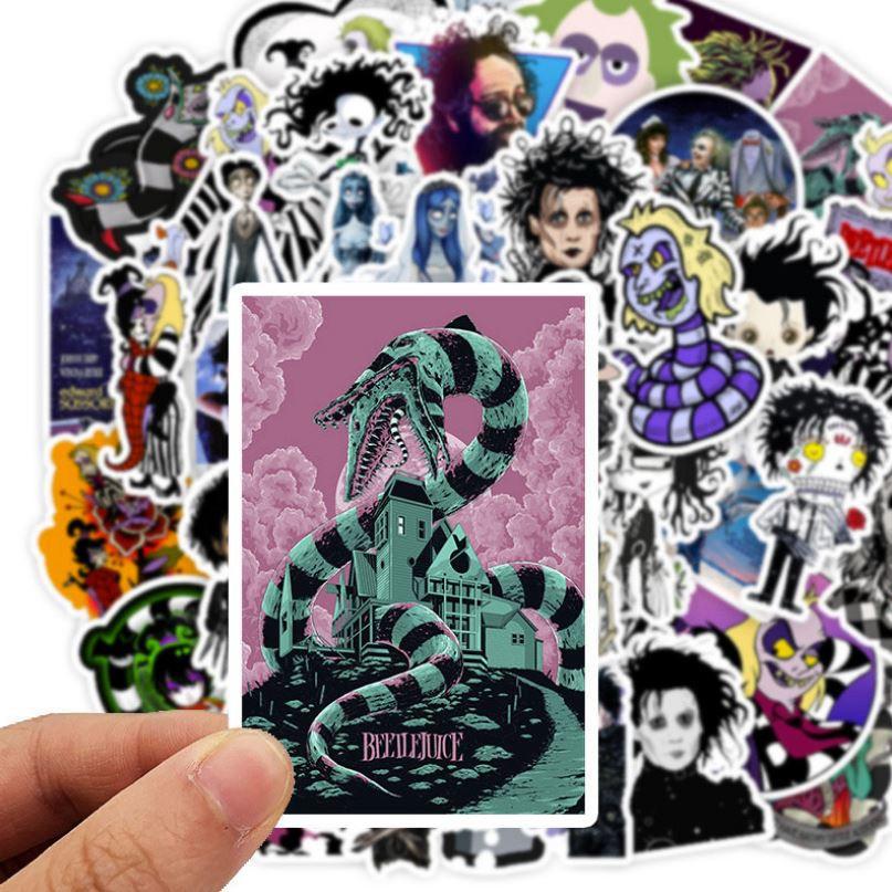 Sticker dán cao cấp Tim Burton Cực COOL ms#66