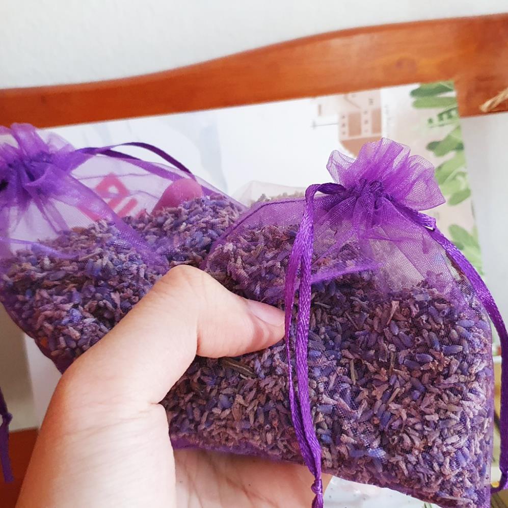 Túi Thơm Để Phòng, Để Xe, Tủ, Kệ, Nụ Hoa Khô Oải Hương Lavender