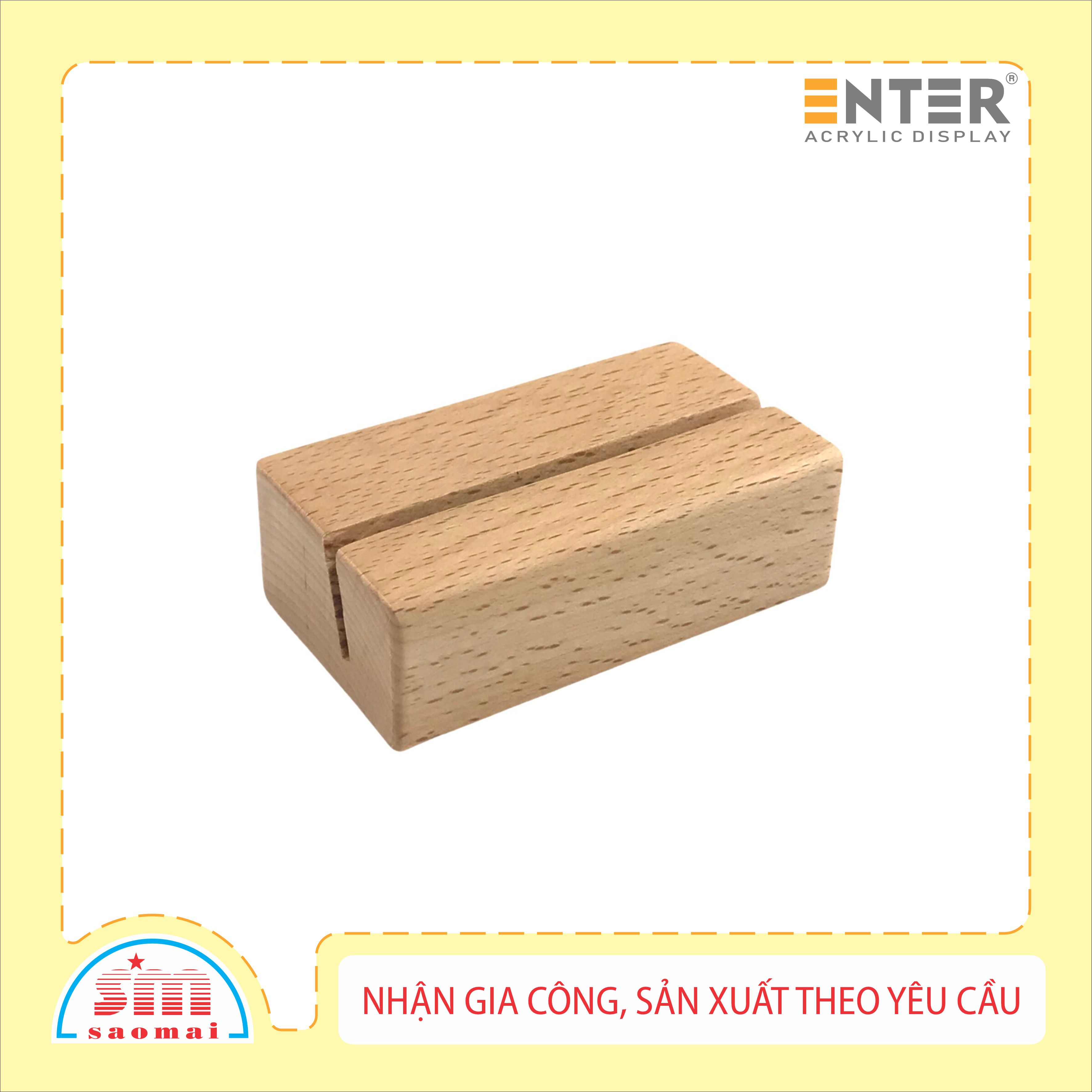 Đế gỗ Enter FG-11 70x40x25mm