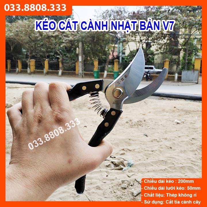 KÉO CẮT CÀNH NHẬT BẢN CÁN ĐEN - SẮC BỀN ĐẸP, KÉO CHUYÊN DÙNG CẮT TỈA