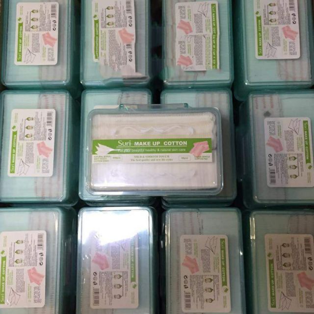 Bông Tẩy Trang Đa Năng Suri tặng kèm móc khóa