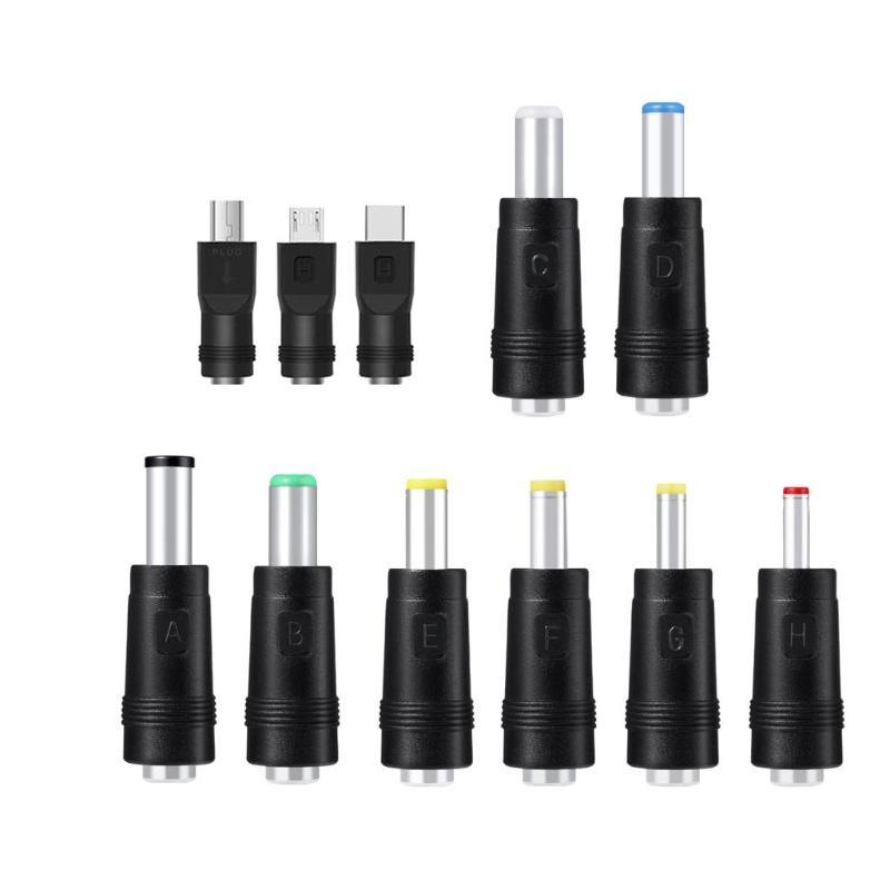 Dây Cáp Sạc Chuyển Đổi 11 Trong 1 5v Usb Sang Dc 5.5x2.1mm Chuyên Dụng Cho Loa / Điện Thoại