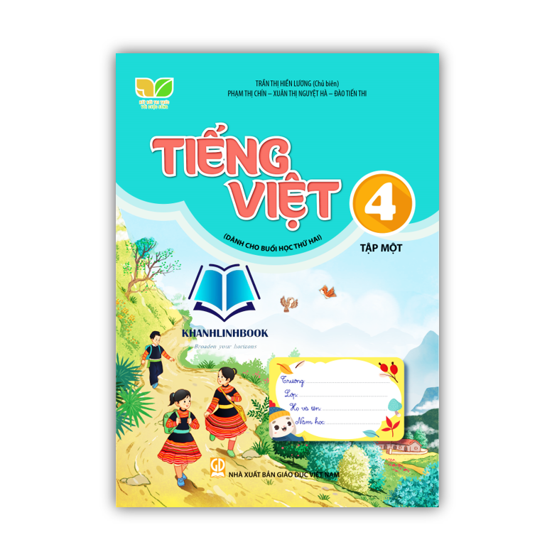 Sách - Combo Tiếng Việt 4 - tập 1 + 2 (Dành cho buổi học thứ hai) (Kết nối tri thức với cuộc sống)