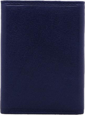 Ví Nam Da Bò Thật Cao Cấp Màu Xanh Navy EVM74