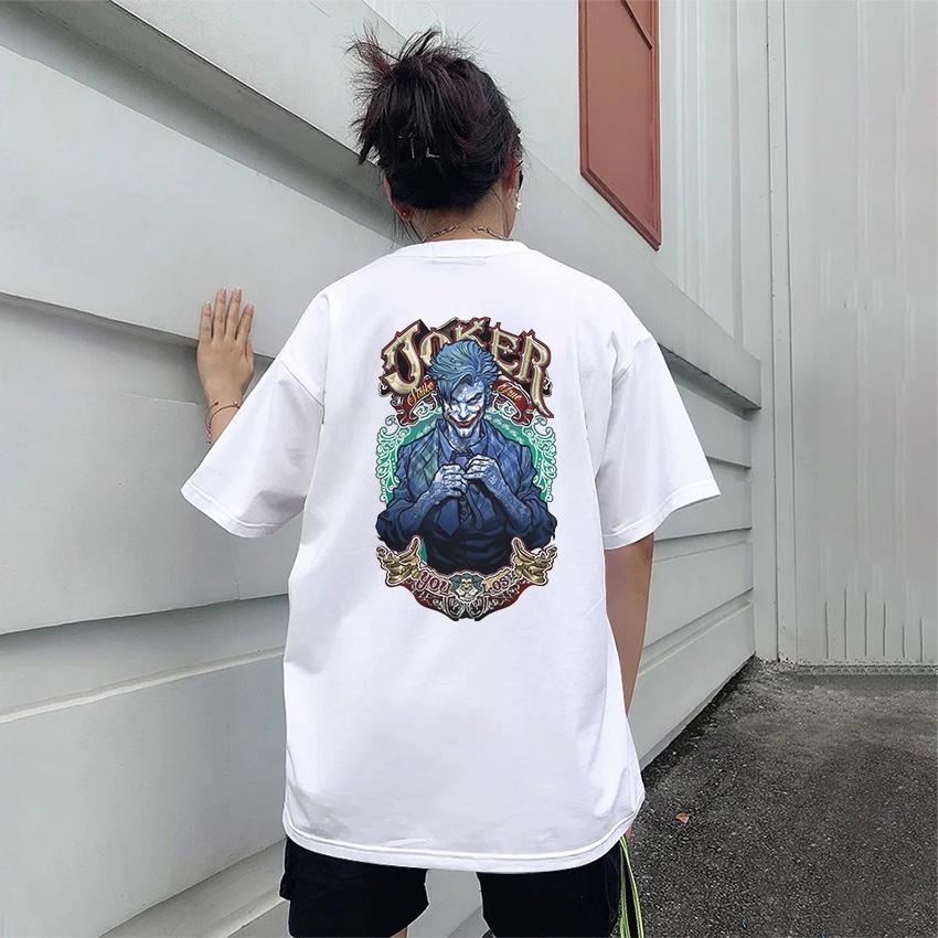 Áo Thun Unisex Nam Nữ-Áo Phông Form Rộng Cổ Tròn, Mặc Lớp, Nhóm, Cặp In Hình độc đáo