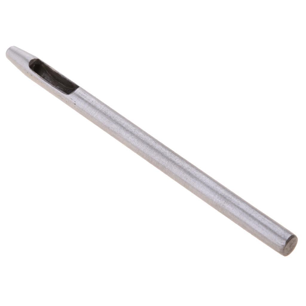2-4pack Steel Round Hollow Punch Hand Tools Hole Punching Leather Gasket 3.0mm
