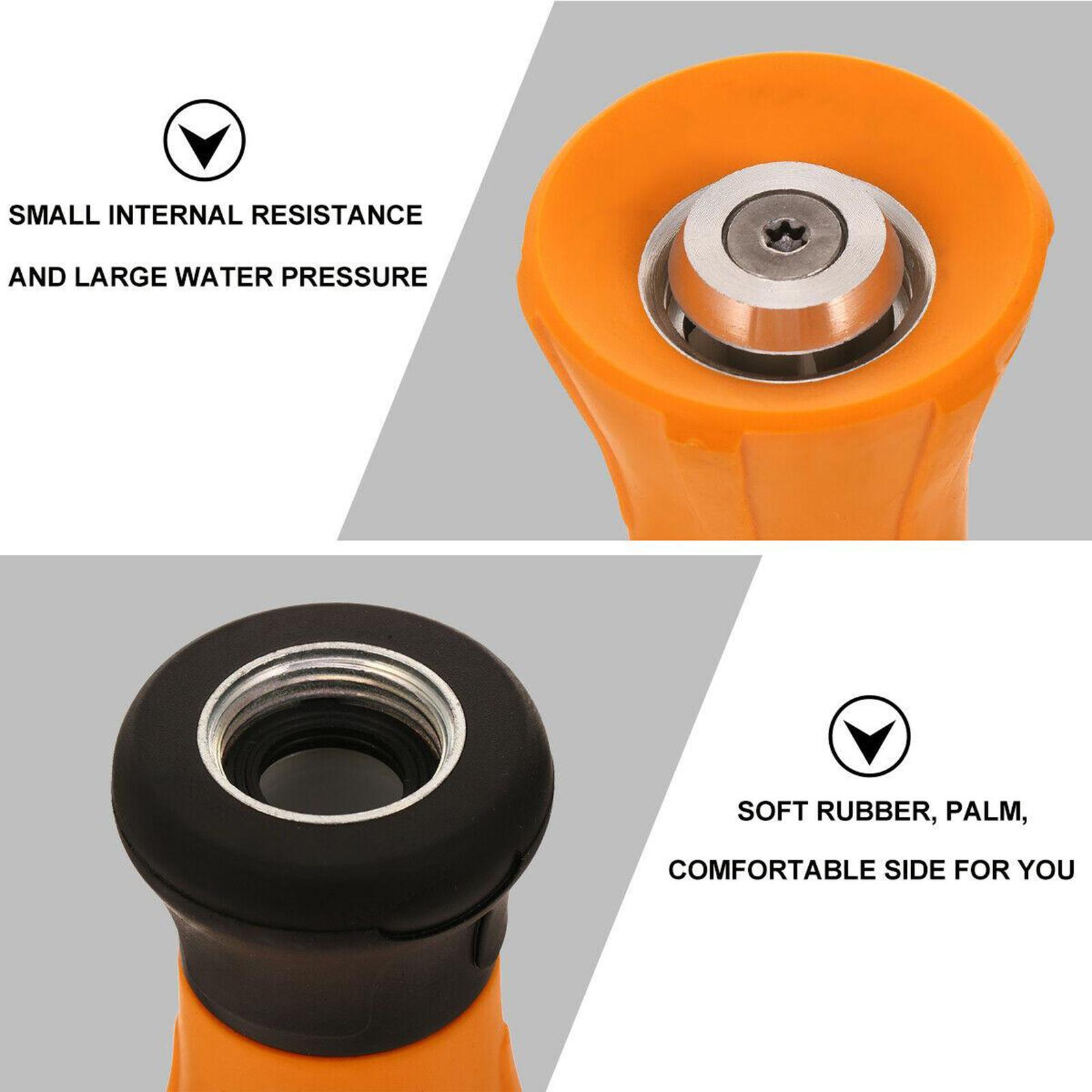 Hose Nozzle Water Hose Nozzle Spray Nozzle Car Wash Garden Watering Sprayer