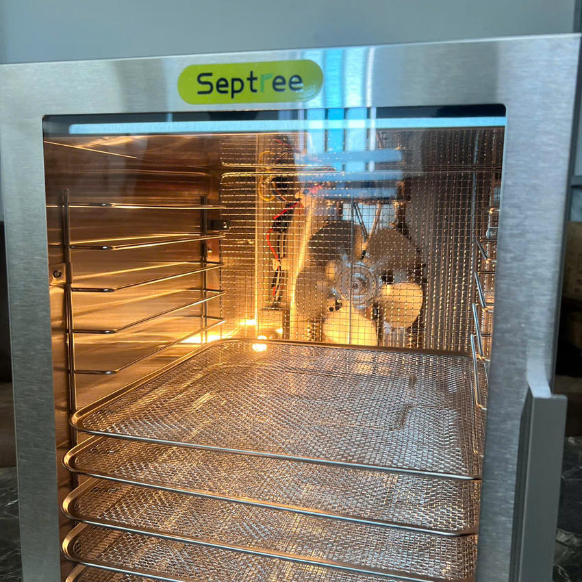 Máy sấy thực phẩm bảng điều khiển điện tử 12 tầng thương hiệu Septree ST-06 - Dung tích 45 lít - Hàng Chính Hãng