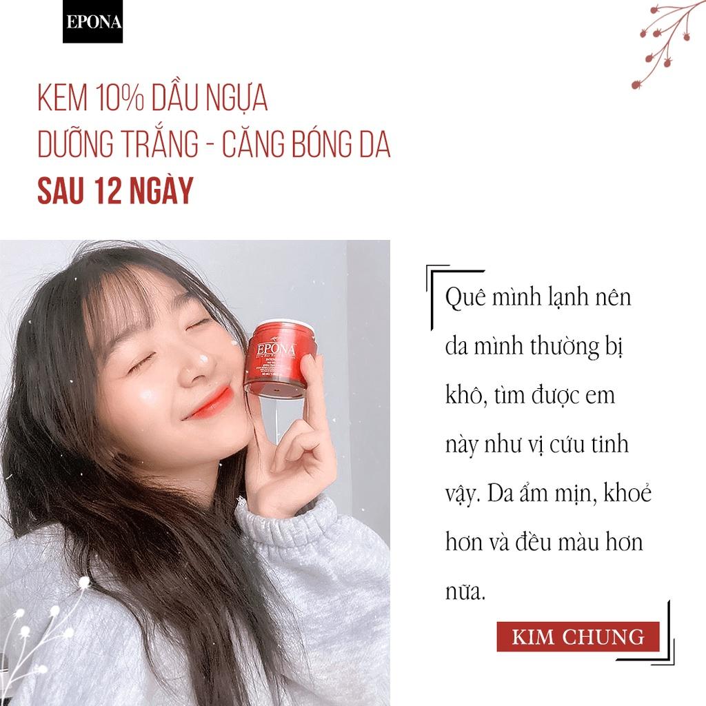 Kem Dưỡng Da Căng Bóng - Chống Lão Hoá Chiết Xuất Dầu Ngựa Epona All In One Total Skin Care Intensive 50ml