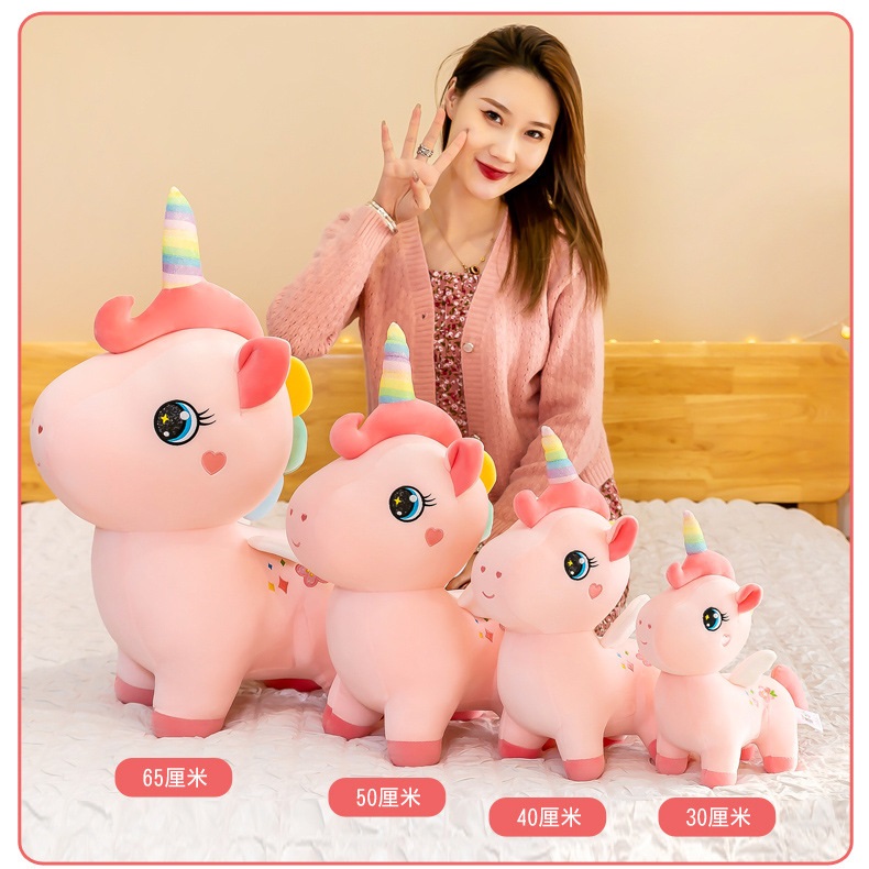 Gấu bông kỳ lân - Ngựa Unicorn cao cấp